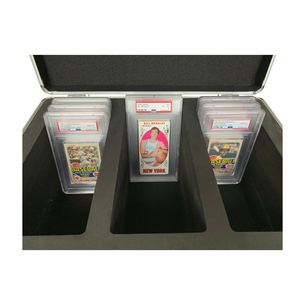 LARGE DELUXE Graded Card Storage Boxes PSA Only, Open Close-Up
